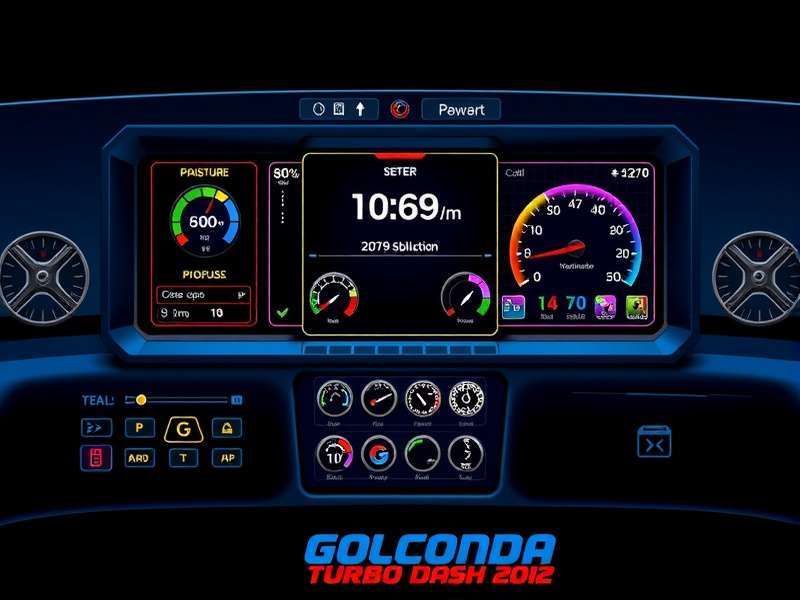 Golconda Turbo Dash Game Dashboard